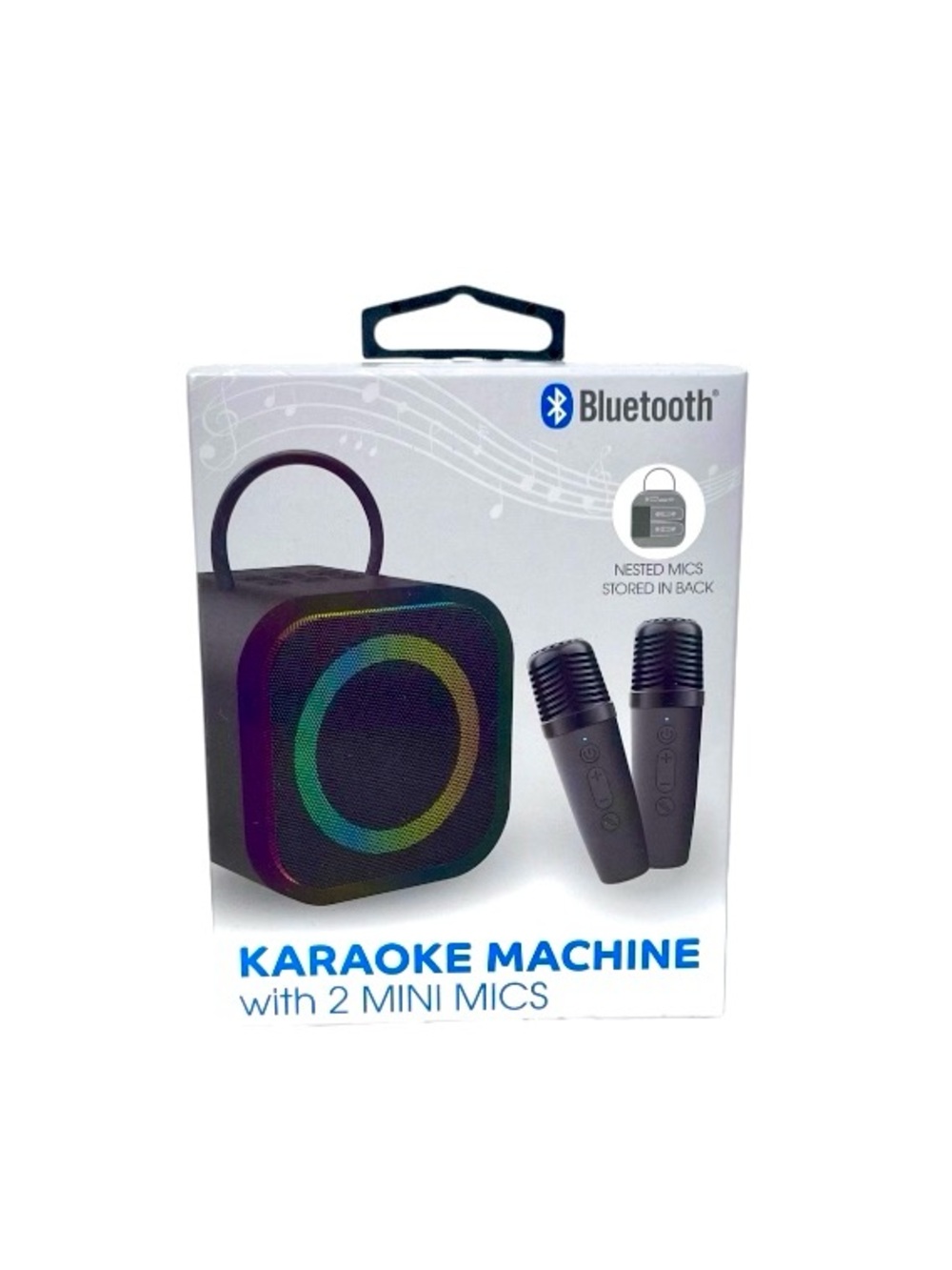 Karaoke Machine with 2 Mini Mics